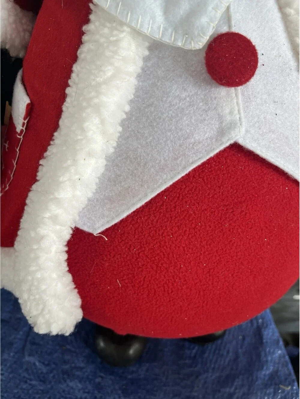 Vintage  Standing  Santa Claus 27” Christmas Decor